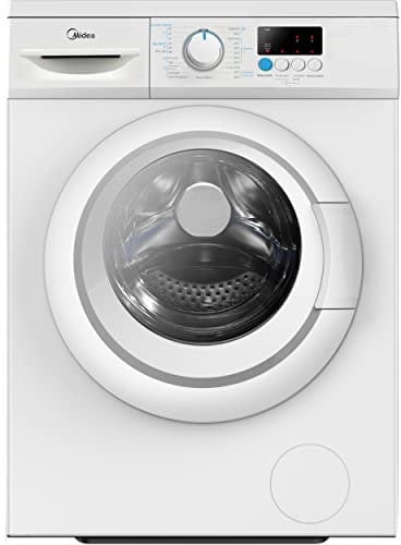 Midea - Lavadora de 5 Kg - Libre Instalación - Carga Frontal - Panel Led - Con programa especial ECO Ahorro - Con Programa de Autolavado de tambor a 90ºC - 1000 rpm - MFES06W50