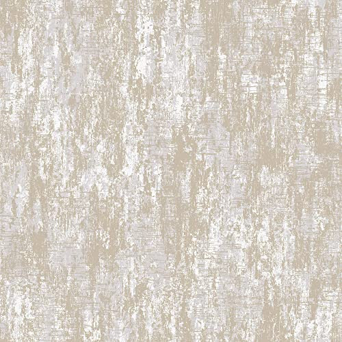 Laura Ashley Whinfell Champagne Vliestapete 10mx52cm | Tapeten Wohnzimmer, Wandverkleidung | Einfach anzubringen und zu EntfernenChampagne 1005 x 52