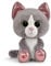 NICI 48702 GLUBSCHIS Kuscheltier Katze Felinja Green 25cm, grau