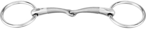 Sprenger SATINOX Unterlegtrense 14 mm einfach gebrochen - Edelstahl rostfrei, 135 mm Weite