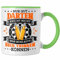 Trendation - Lustige Tasse für Dart Spieler Bier trinken Dart Spielen Dartsspieler (Grün)