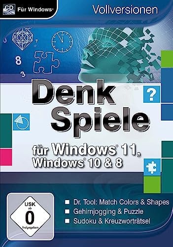 Denkspiele für Windows 11 (PC)