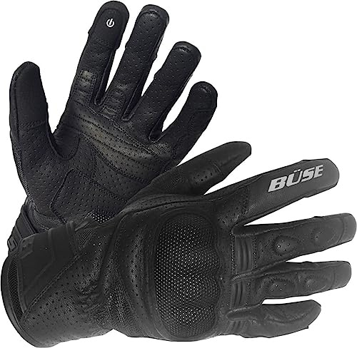 Büse Rocca Motorradhandschuhe, schwarz, 9