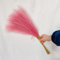 10 fiori artificiali, decorazione per feste di nozze, soffice erba della pampa per la casa, pianta finta con canne artificiali per feste di nozze (rosa)