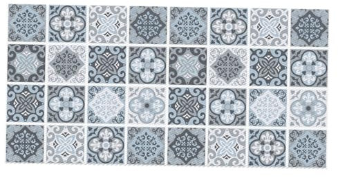 OSALADI Adesivi Per Piastrelle Autoadesivi Ecologici Facili Da Installare E Rimuovere Decorazione Per Cucina/soggiorno 120x60cm