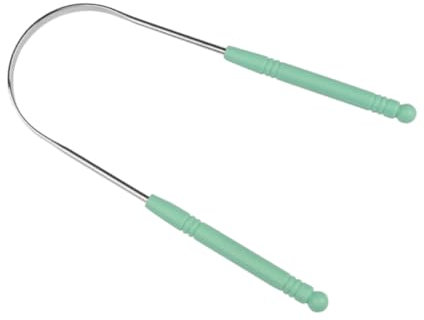 Didiseaon raschietto per lingua orale raschietto lingua tongue scraper alitosi raschietto per la lingua raschietto orale raschietto pulisci lingua pulisci lingua rivestito adulto Più pulito