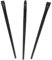 MAGICLULU 3 Stück Eyeliner Pinsel Augenbrauenpinsel Abgewinkelter Lidschattenpinsel Make Up Eyeliner Pinsel Weibliches Dünner Make Up Pinsel Wimpernpinsel Augenbrauen Make