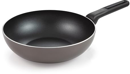 Tescoma 595458 Wok antiaderente per piano a induzione ø 28 cm, linea Brava