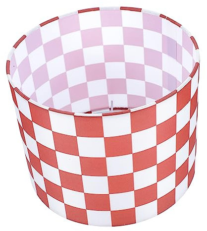 WATIIFUFU E27 Leinen Lampenschirm Grau Rechteckig Für Tischlampe Deko Und Stehlampe