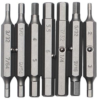 MEGAPRO The Hex Ersatz-Bit-Set, 7 doppelseitige Bits