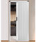 Portes pliantes télescopiques Porte pliante sans perçage, Porte Accordéon Noir Personnalisable pour Grands/Petits Espaces, Porte de séparation de pièce pour salle d'entreposage, sous-sol, hôtel, magas