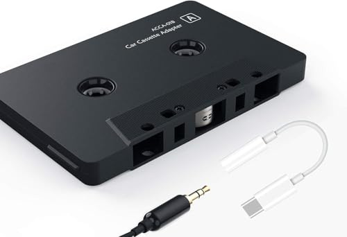 Kitgody Adaptateurs pour lecteur cassette audio de voiture