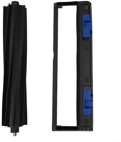 Hauptbürste Rückabdeckung Kompatibel mit Roboter Staubsauger Ersatzteile Zubehör Schwarz 2 Pack