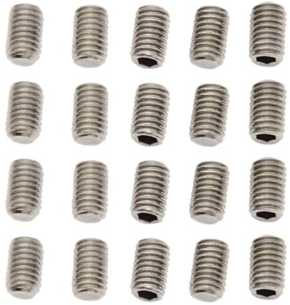 Tizuqe Surfboard-Schrauben für Surfboard, Ersatzschrauben, Edelstahl, für Grubbed, Zubehör, einfach zu installieren, Edelstahl, Grubbed-Schrauben, 10 Stück