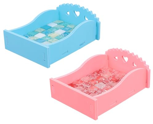 Cabilock Tappetino Rinfrescante per Criceti, 2 Pezzi in Pvc