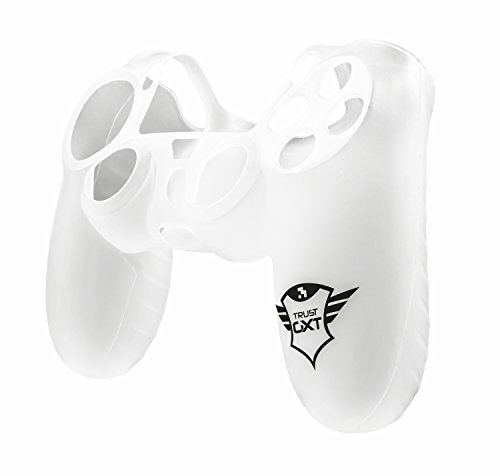 Trust GXT 744 - Funda de Silicona para Mando PS4, Color Transparente