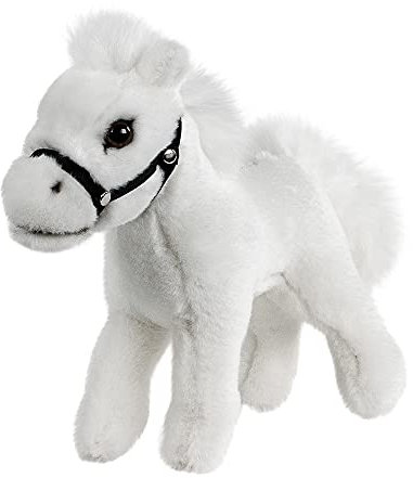 Teddys Rothenburg Pferd Wolke weiß 20 cm Kuscheltier Pony Schimmel