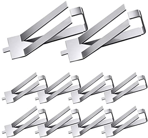 DollaTek Lot de 10 pinces à ressort en acier inoxydable pour imprimante 3D E3 Pro E3S E5 Pro CR-20 PRO CR-10S Pro