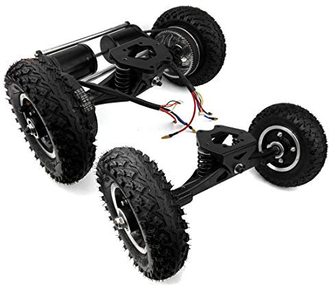 Skateboard-LKW Offroad Skateboard LKW mit Riemenantrieb 4 Räder Longboard Berge Skateboard LKW 11 Zoll (Normal mit Drive Truck)
