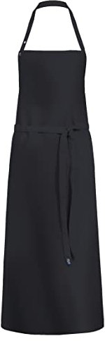 GREIFF gastro moda Service Latzschürze 77x100 Schwarz Modell 40440