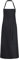 GREIFF gastro moda Service Latzschürze 77x100 Schwarz Modell 40440