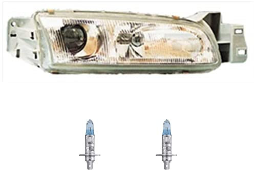 EISENFELS Set 106572465 erstellt mit Scheinwerfer rechts + COOL BLUE INTENSE H1 Leuchtmittel kompatibel mit 626 IV Hatchback GE