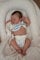 Anano Lebensechte Baby Puppen, Wiedergeburt Baby Puppen Junge 20Zoll Realistisches Babypuppe Vollsilikon Vinyl Neugeborenes Kleinkind Handgezeichnet Haar Reborn Baby Puppen