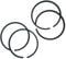 4Pcs 47mm For 80cc Cylinder Kit Piston Set Scooter ATV Compatible With Husqvarna Compatible With STIHL Chainsaw