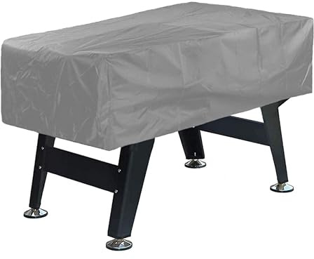 Azatemgo Abdeckung für Tischfußball, Oxford-Gewebe 420D, 160 x 115 x 50 cm | Grau, verdickt, UV-Schutz, wasserdicht, winddicht, staubdicht