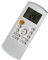 1 Mando a Distancia de Aire for Midea for Kaysun RG57A4/BGEF Kid 02S Maxicool RG57A6/BGEF for Kaisai RG57A6(B)/BGEF Aire Acondicionado RG57A4-BGEF