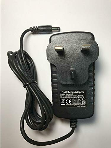 Replacement for 15V 2A AC-DC Adaptor Power Supply for Bush PT-941 Party Speaker