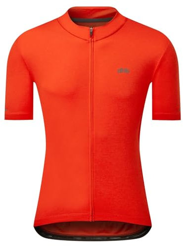 dhb Mens Short Sleeve Jersey Red XS
