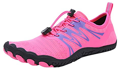 Generico Date Scarpe Donna Bianche Campus 00S Nere Scarpe Scarpe da Uomo e da Donna Scarpe da Spiaggia all'aperto Scarpe da Nuoto per Le Immersioni Scarpe da Scarpette Danza Classica (Hot Pink, 37)