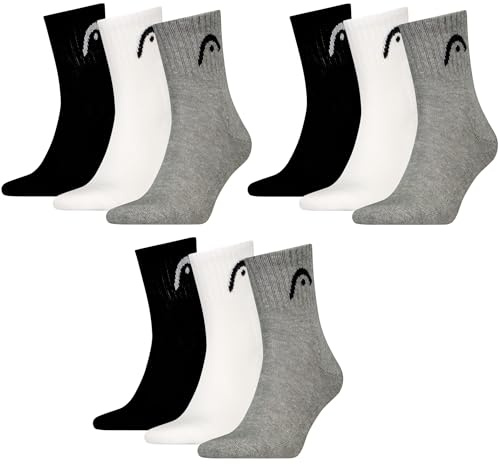 HEAD Short Crew Herren All Sport im 9er Pack