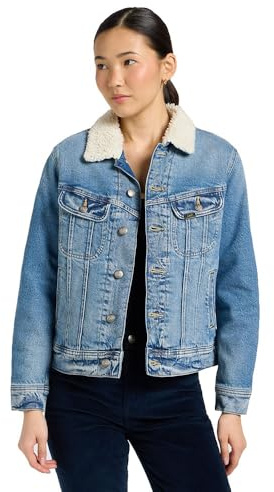 Lee - Jacke Damen - Regular Fit - Sherpa Rider Jkt - Dreamy Mauve