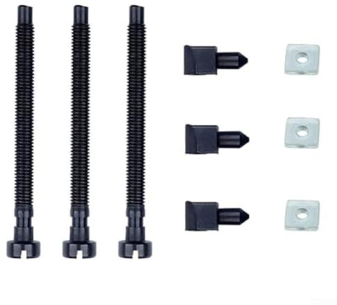 Juego de 3 ajustadores de cadena de motosierra para modelos 268 272 266, kit de tensor de metal