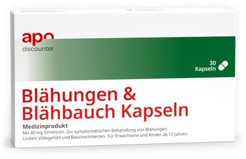 Blähungen & Blähbauch Kapseln von apodiscounter 30 stk