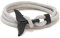 aninu Wal Armband mit Orca GPS Live Tracking mit App, Surferarmband mit Walflosse als Anhänger, Stoffarmband Wickelarmband Perfekte Geschenke für Frauen & Männer (Light Grey)