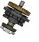 HomeVortex Grade Angle Grinder Gear Box Assembly Replacement Parts for Bosch GWS6-100 Power Tool Transmission Component Set