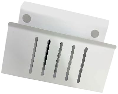 LAIOUSN Organisateurs de bureau à 2 niveaux avec motifs ondulés pour ranger vos ordinateurs portables et tablettes