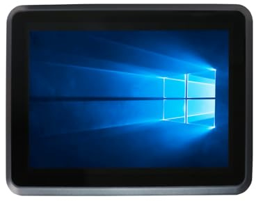 ANDAQI 10.1 Inch Industrial IP65 Front Panel PC, Multi Touch Capacitive Touch Screen, J6412, Windows 11 / Linux, PX01, TPM2.0, 9-36V Phoenix, 2 x COM, HDMI, 3 x LAN, 16G RAM, 128G SSD