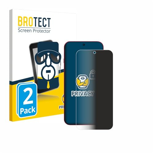 BROTECT Blickschutzfolie für Oppo Find X9 Pro | 2 Stück Anti-Spy Displayschutz Made in Germany Smartphones und Handys Privacy Screen Protector Blaulichtfilter Klare Folie