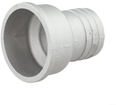 Bombas de agua Conector de aluminio con junta para tuercas de 2 pulgadas y tubos rectos de 2 a 1 pulgada y 2 a 1,5 pulgadas de rosca resistente para reparación y mantenimiento de (2 a 1,5 pulgadas)
