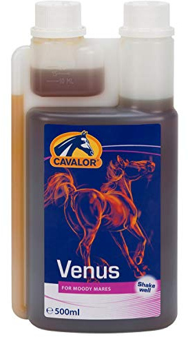 Cavalor Venus - 500 ml, Geschmacklos, Futterergänzung für Erwachsene Pferde, Trocken aufbewahren