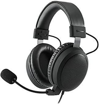 Sharkoon B1 Casque Arceau Connecteur de 3,5 mm Noir