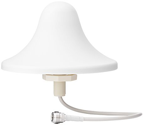 a soffitto, Bewinner 5dBi High Gain 800-2500MHz a soffitto a cupola larga 3G LTE per ripetitore di segnale mobile, ampiamente adatta per GSM, CDMA, PCS, 3G e WLAN
