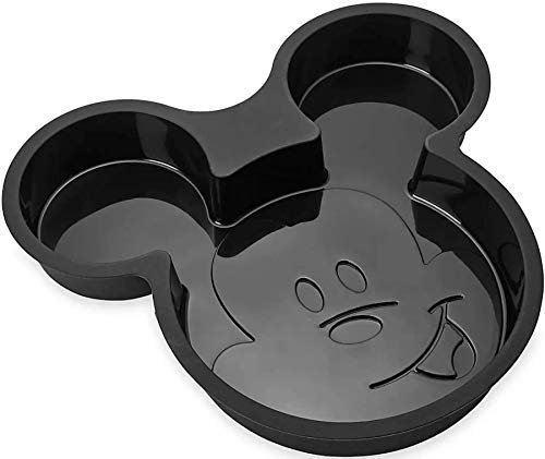 DisneyParks Silikon-Kuchenform mit Mickey-Maus-Motiv, Schwarz