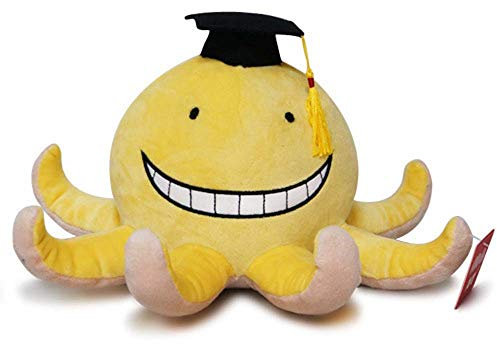 JAZ Anime Assassination Tintenfisch Plüsch Puppe Koroshi Sensei Lehrer Cosplay Mini Plüschtier Gefüllte Puppen Weiche PP Baumwollspielzeug