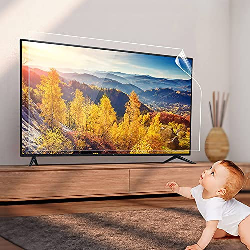 WLWLEO 60 Inch TV Screen Protector Anti Blue Light Screen Filter Matte Anti Glare Film Anti Scratch Dustproof Protector Film for 60-75 Inch TV Monitor,60 1338×756mm
