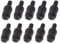 GUMEI 10 Pcs 2 Pin DIN Speaker Plug 2-Pin Plug Hifi Loudspeaker Cable Solder ConnectorTerminal Block